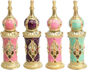 Perfume Bottles Travel Refillable Retro Refillable Perfume Container Perfumes Para Mujer Liquid Dropper Bottles Water Bottle Arab Perfumes for Women Middle East Miss