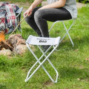 Personalised Camping Stool Taupe
