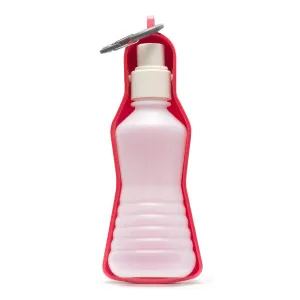 Pet Palette Distribution - Messy Mutts Travel Water Feeder - Red