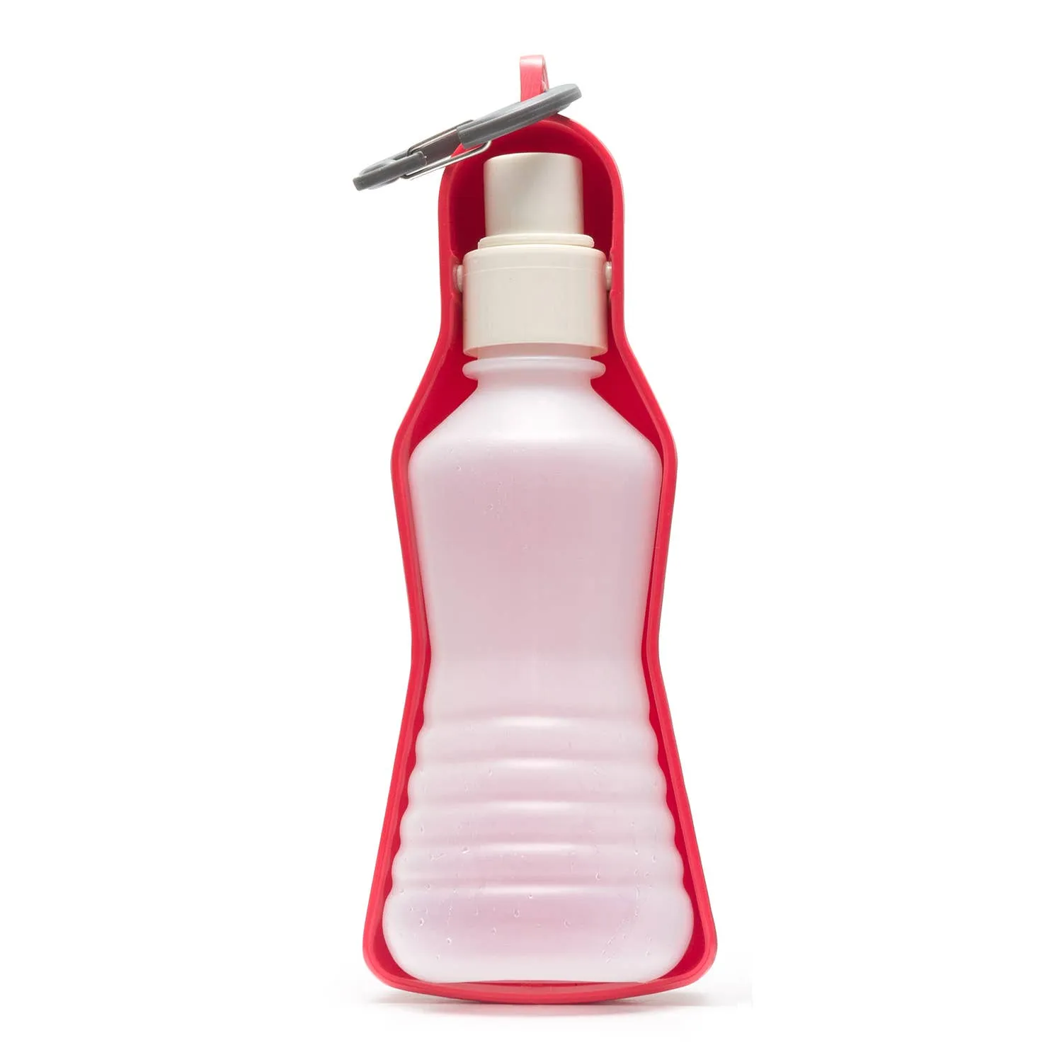 Pet Palette Distribution - Messy Mutts Travel Water Feeder - Red