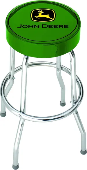 Plasticolor 004767R01 John Deere Garage Stool, 1 Pack , Green