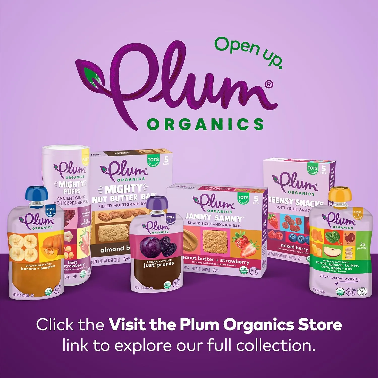 Plum Organics Mighty Immunity Organic Toddler Food - Carrot, Pear, Pomegranate, and Oat - 4 oz Pouch (Pack of 12) - Organic Vegetable Toddler Food Pouch
