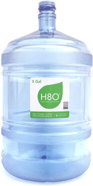 Polycarbonate Water Bottle (with Handle) with 48mm Cap, 5 gallon