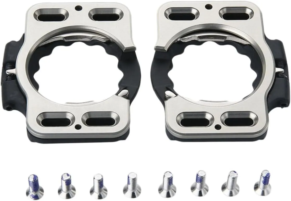 POPETPOP 1Pair Bike Pedal Cleats for Mountain Bikes Easy Install Replacement Accessories Compatible with Speedplay Zero Pave Action