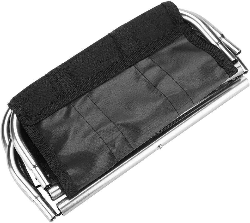 Portable Aluminum Alloy Folding Chair Stool for Outdoor Camping Picnic Fishing