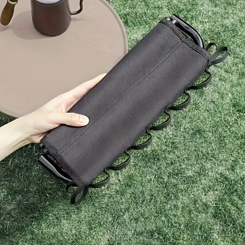 Portable Camping Chair Outdoor Folding Bench Stool Fishing Hiking Picnic Travel