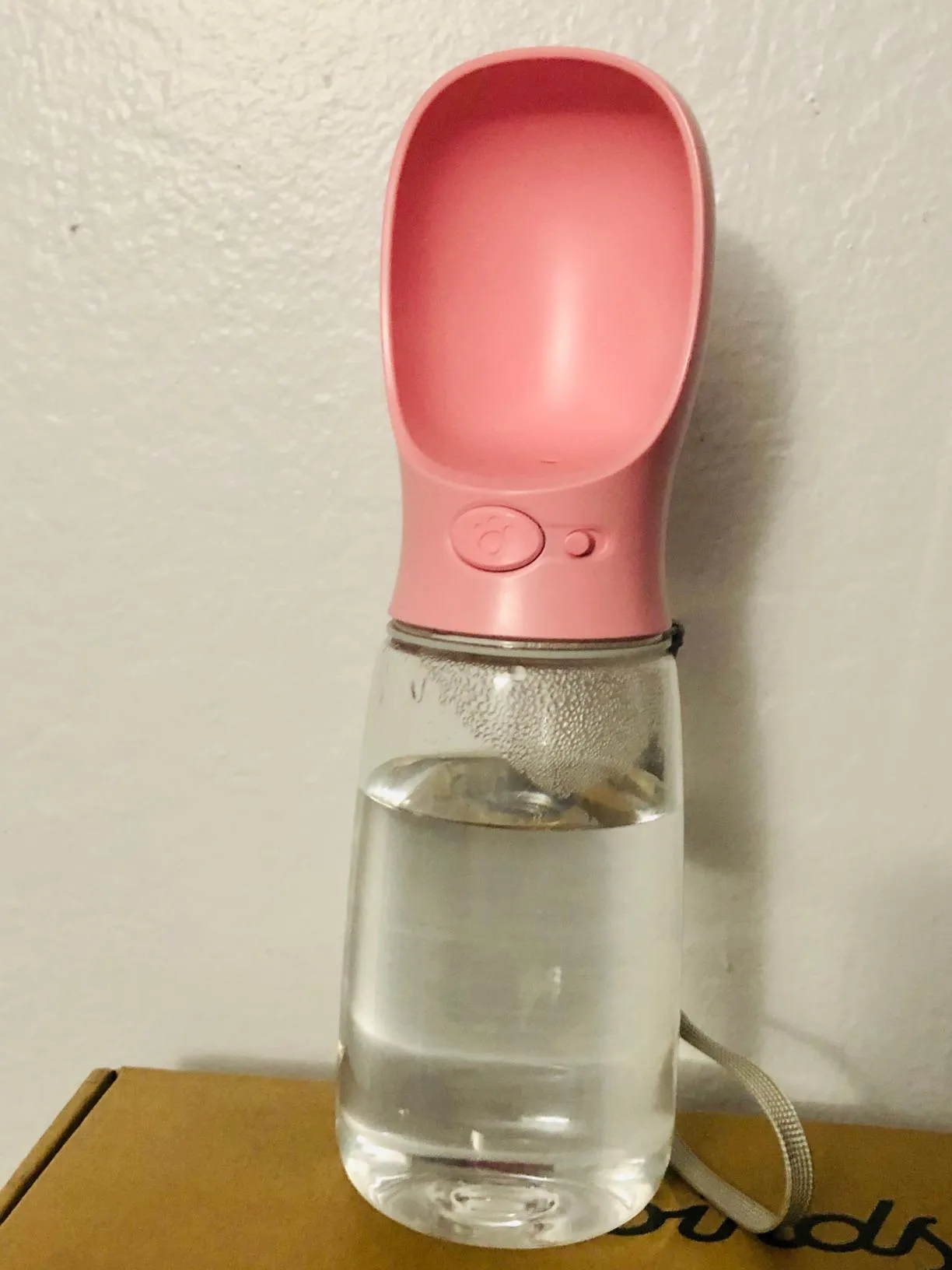 Portable Dog Water Bottle - Spillproof, Food Grade & BPA Free