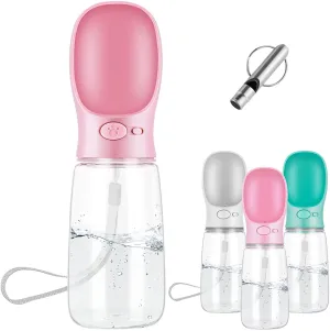 Portable Dog Water Bottle - Spillproof, Food Grade & BPA Free