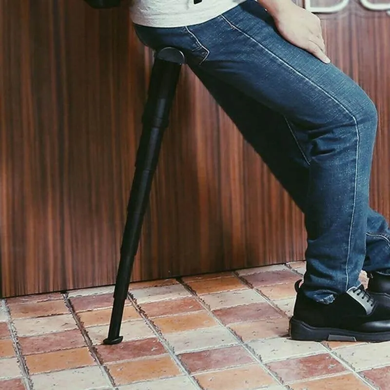 Portable Folding Travel Stool - Telescopic Camping Seat