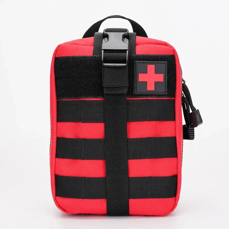 Portable Tactical First Aid Kit Medical Bag For Hiking Travel Home Emergency Treatment Case Survival Tools Military EDC Pouch