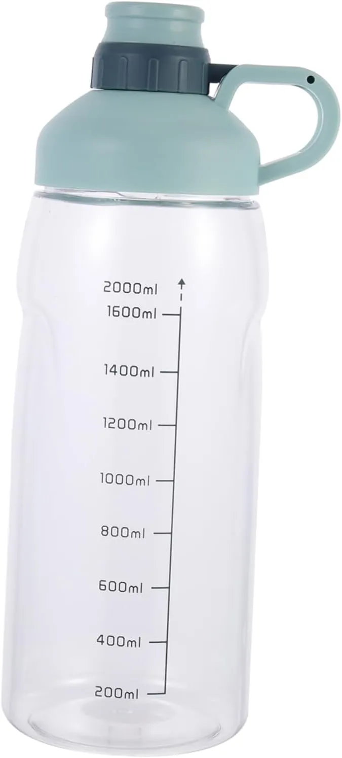 Portable Water Container Measurements Sports Water Jug for Fitness Work School Outdoor Use