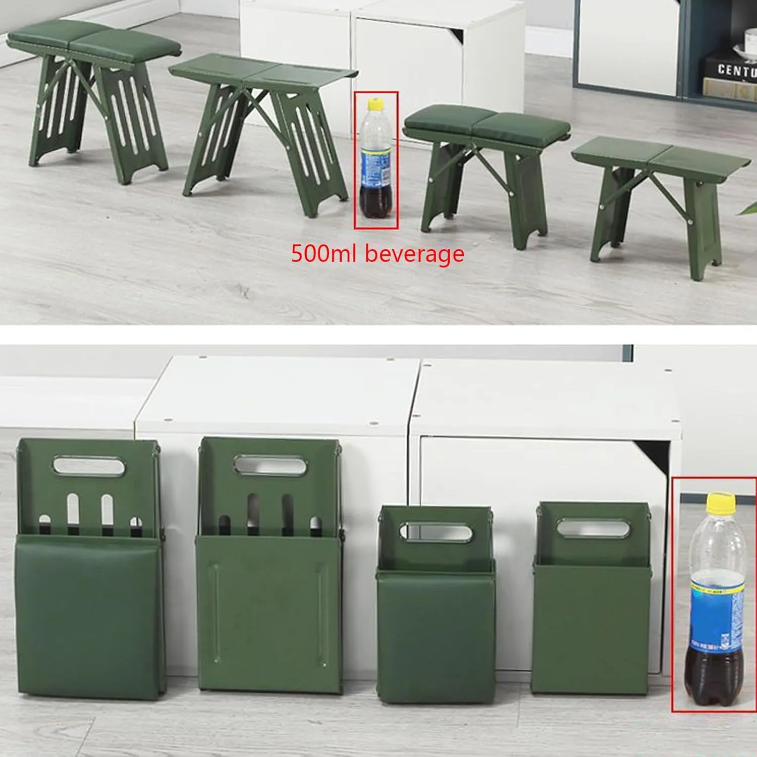 Portables Folded Stool Outdoor Portables Camping Stool Backpacking Fishing Chair for Outdoor Event