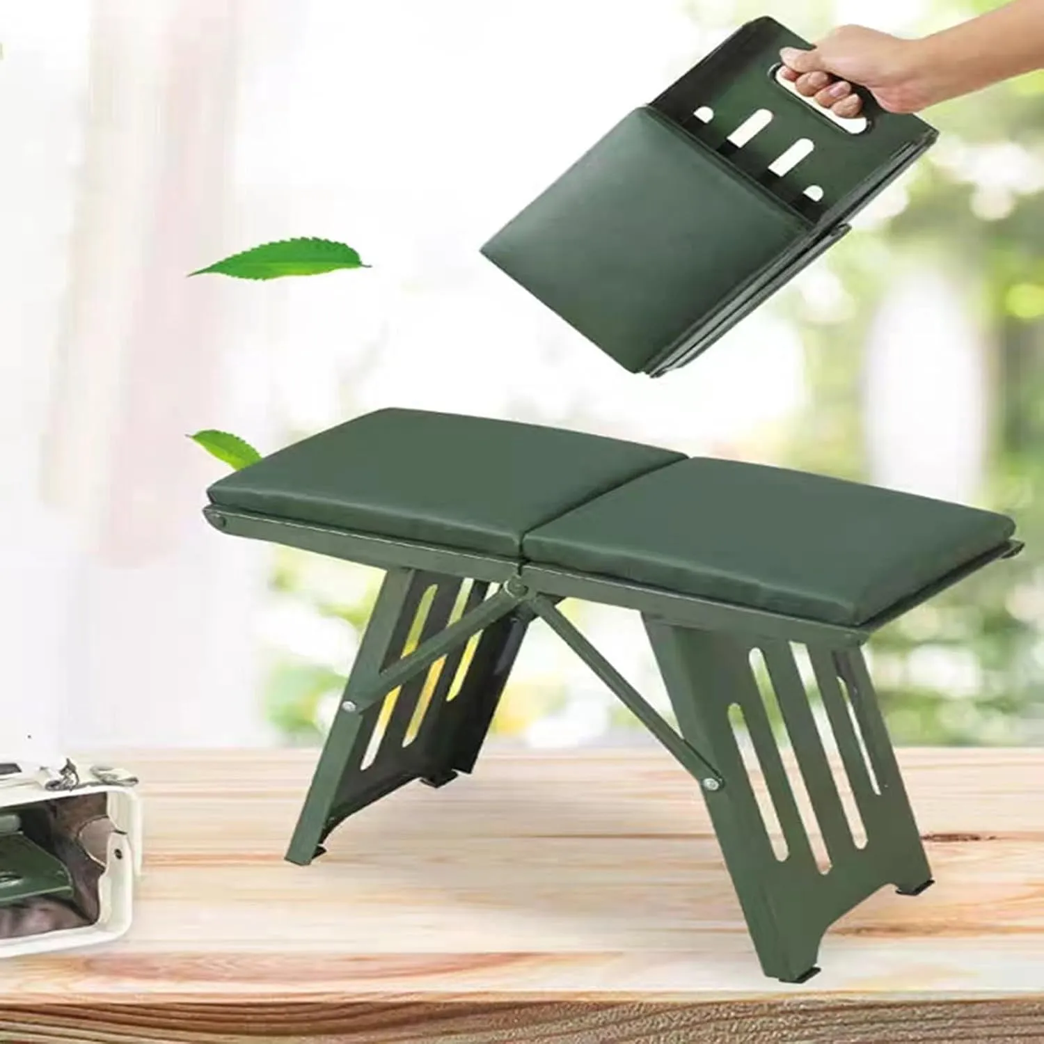 Portables Folded Stool Outdoor Portables Camping Stool Backpacking Fishing Chair for Outdoor Event