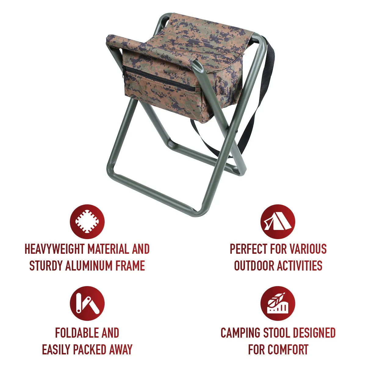 Pouch Rothco Budget-conscious Deluxe Stool Extensive variety With