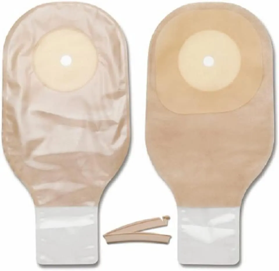 Premier Colostomy Pouch Drainable 12"L 1pc System Clear 88501, 10 Ct