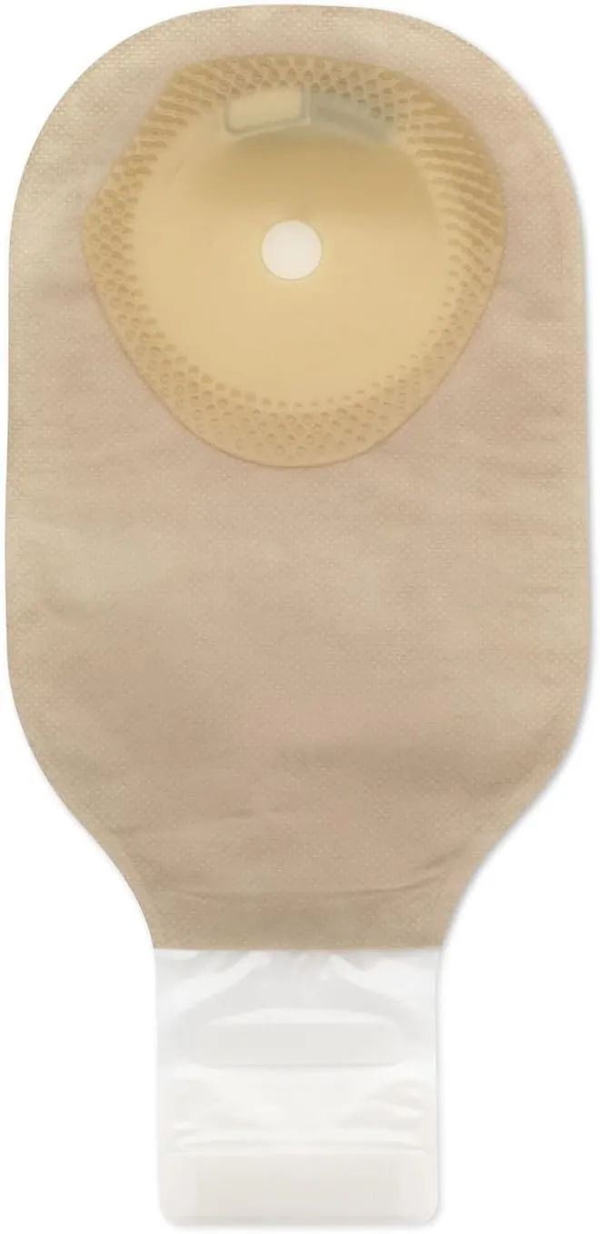 Premier Colostomy Pouch Drainable 5/8 to 2-1/8 Inch Stoma 12"L 1pc System Transparent 88400, 10 Ct