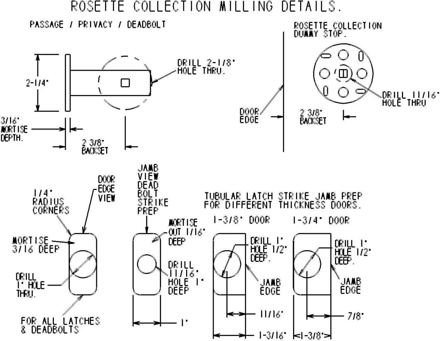 Providence by FPL- Solid Brass Passage Lever Set for Closet/Hallway Doors, 2-3/4" Backset, Polished Brass Finish