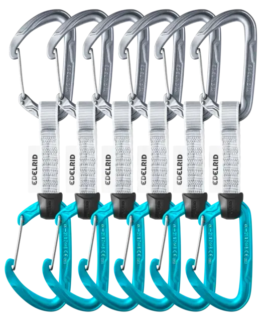 Pure Wire Set Sixpack Quickdraws - EDELRID