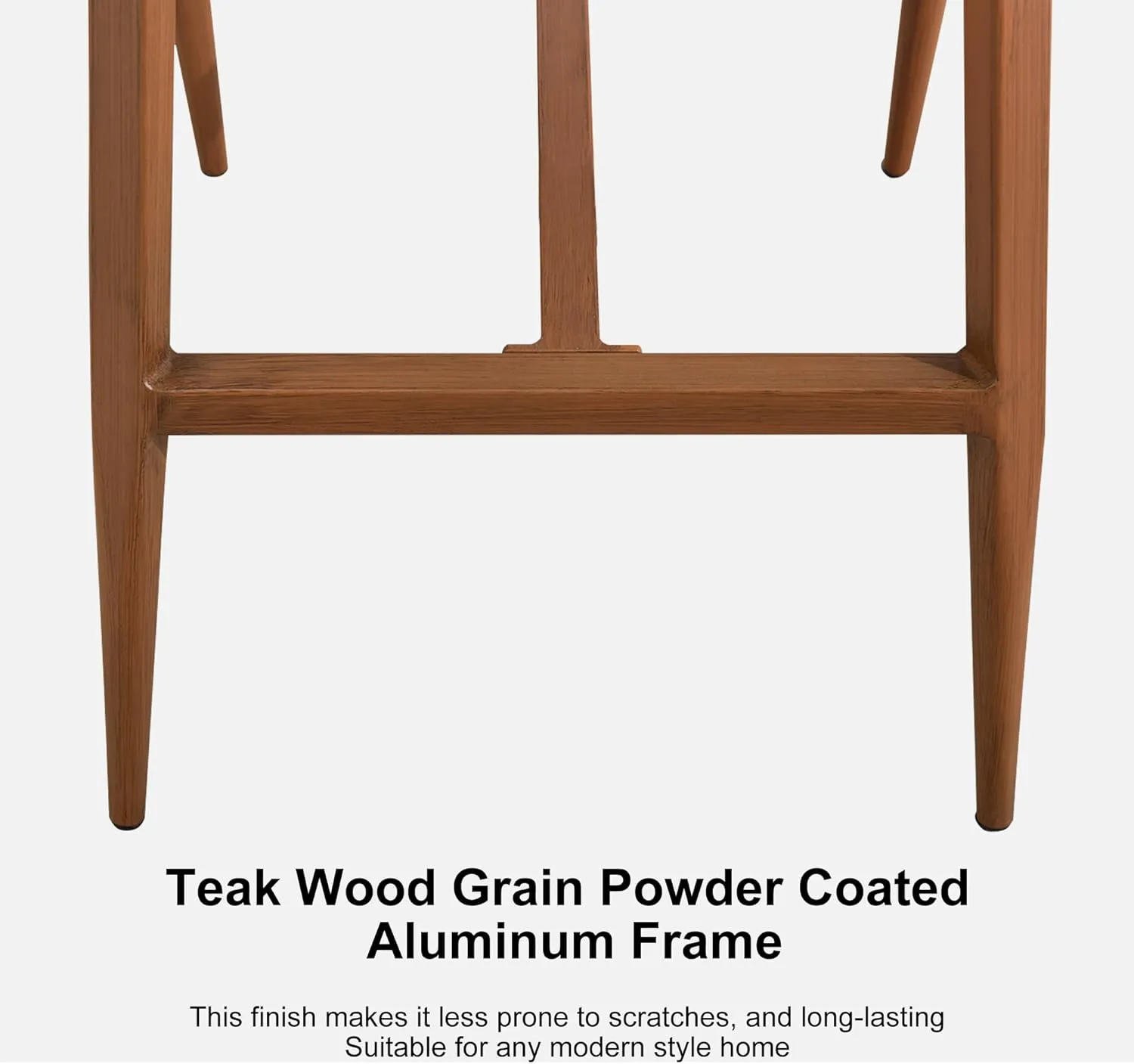 PURPLE LEAF Bar Stool Set of 2 Outdoor Bar Height Stools Rattan Tall Chairs Wicker Boho Bar Chairs for Indoor Garden Patio Brown Barstools