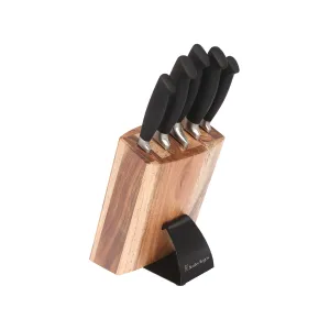 Quikdraw 6pc Knife Block Set