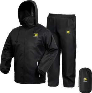 Rain Suit, Waterproof Rain Suits for Men, 2 Pieces Breathable & Windproof Rainwear，S-3XL