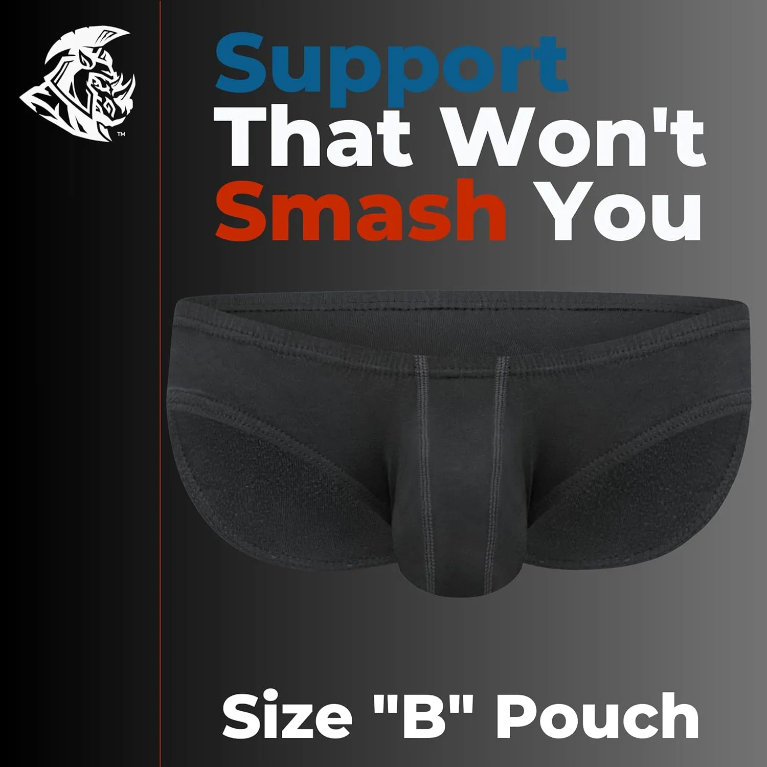 Real Men Ares-Accent Low-Rise Pouch Bikini Brief – 1, 3, 6 Pack with Size ABCD Pouch XS - 5XL
