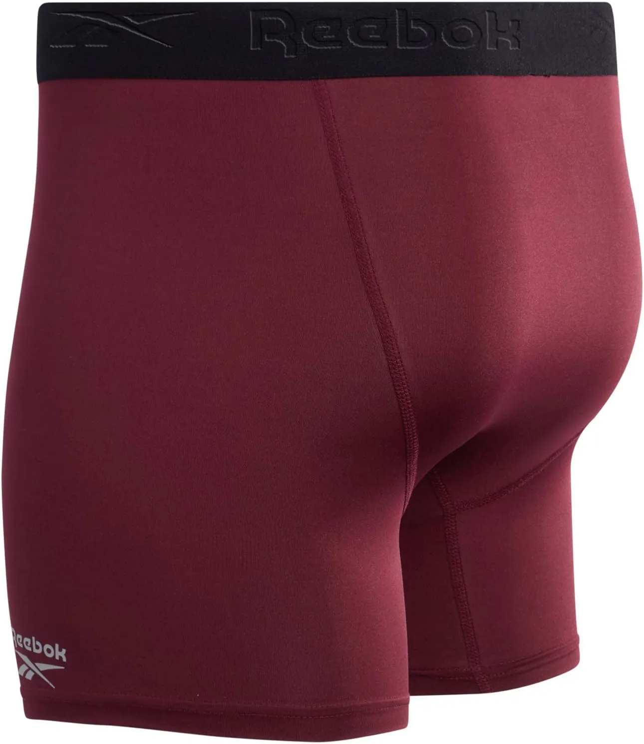 Reebok Mens Boxer Briefs - 4 Pack Stretch Performance Mens Underwear Boxers with Functional Fly Pouch (Sizes: S-XL)