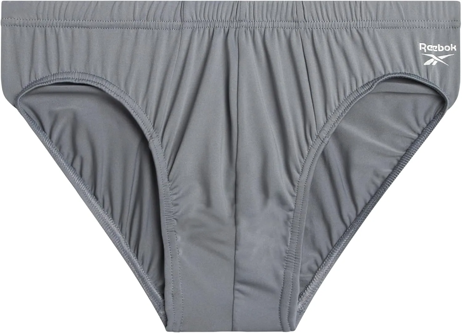 Reebok Men's Briefs - 5 Pack Quick Dry Low Rise Performance Underwear Briefs - Soft Stretch Athletic Men's Bikini Briefs S-XL