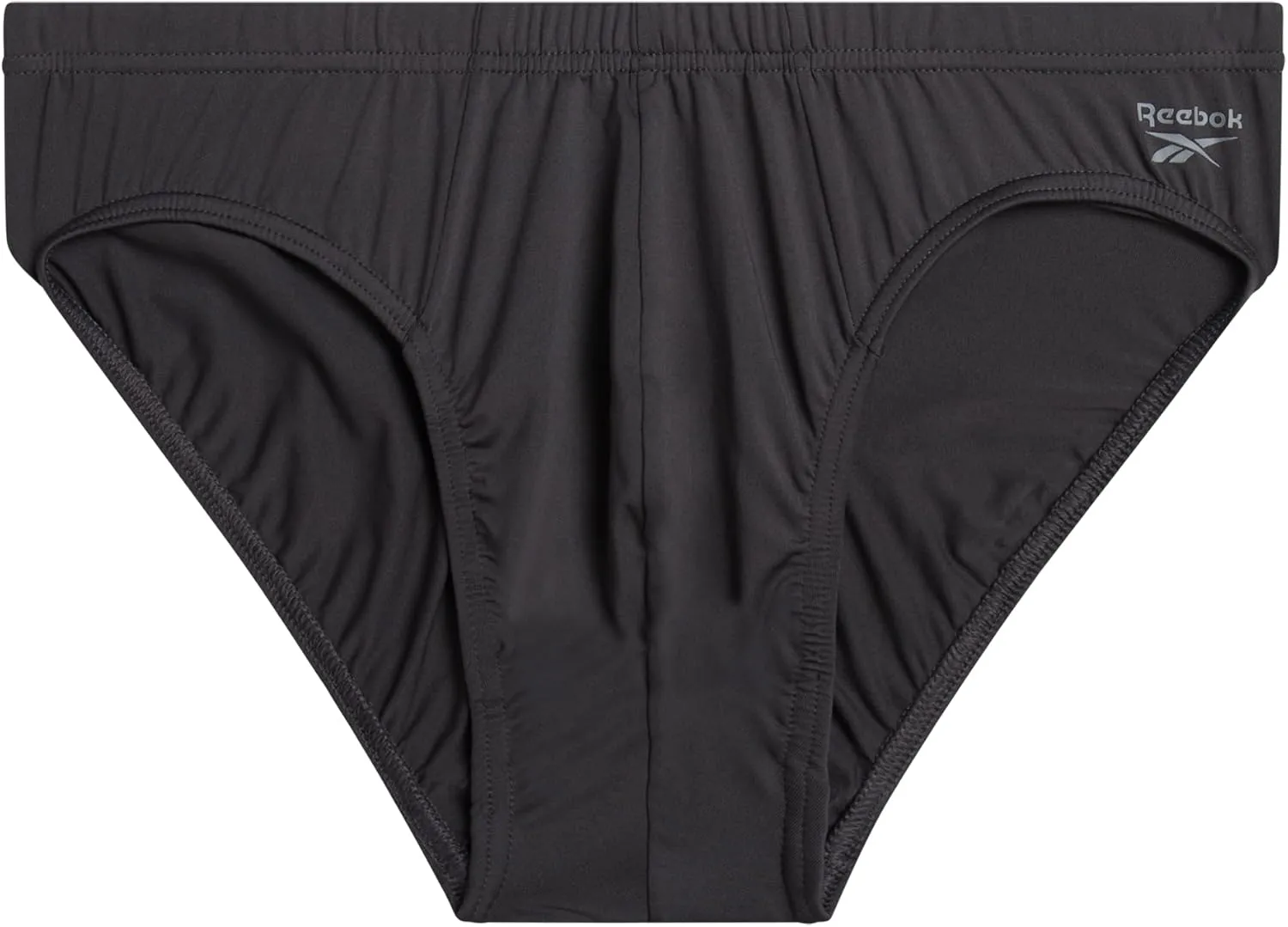 Reebok Men's Briefs - 5 Pack Quick Dry Low Rise Performance Underwear Briefs - Soft Stretch Athletic Men's Bikini Briefs S-XL
