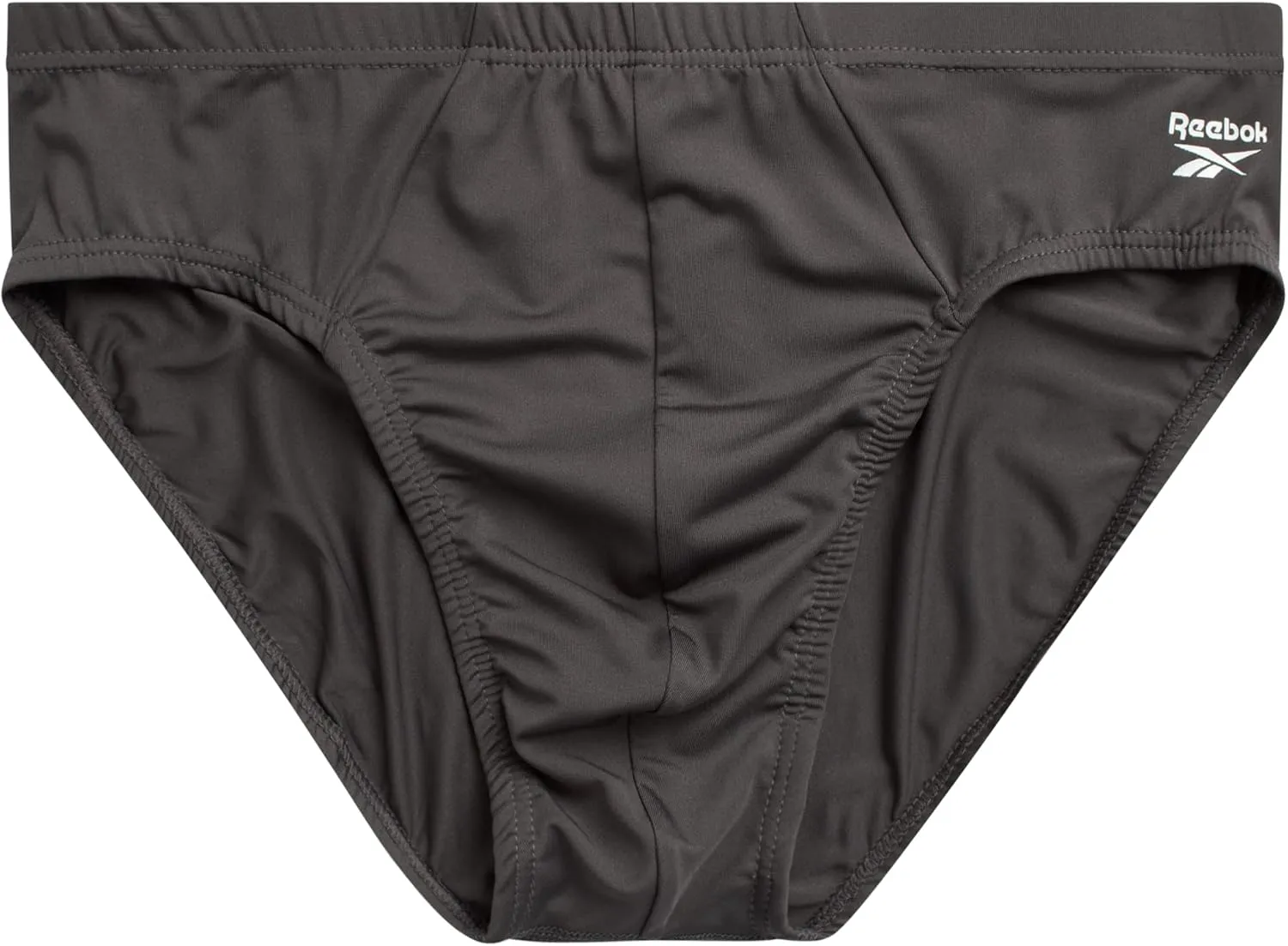 Reebok Men's Briefs - 5 Pack Quick Dry Low Rise Performance Underwear Briefs - Soft Stretch Athletic Men's Bikini Briefs S-XL