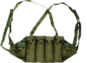 Reproduction Green Chinese Type 81 Type Chest Rig 6 Pockets Magazine Bag Pouch
