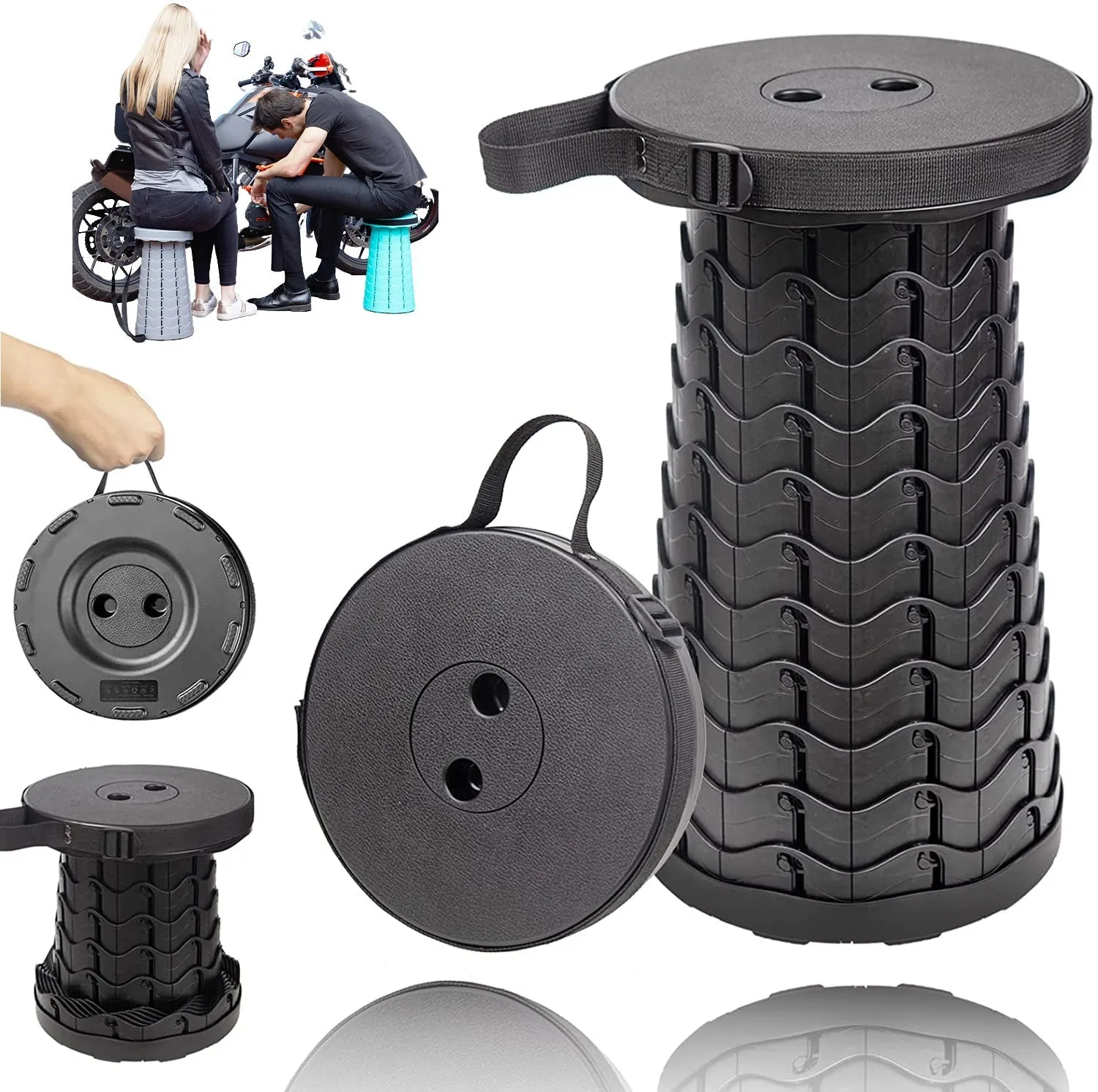 Retractable Folding Stool Thanksgiving sale Refund policy