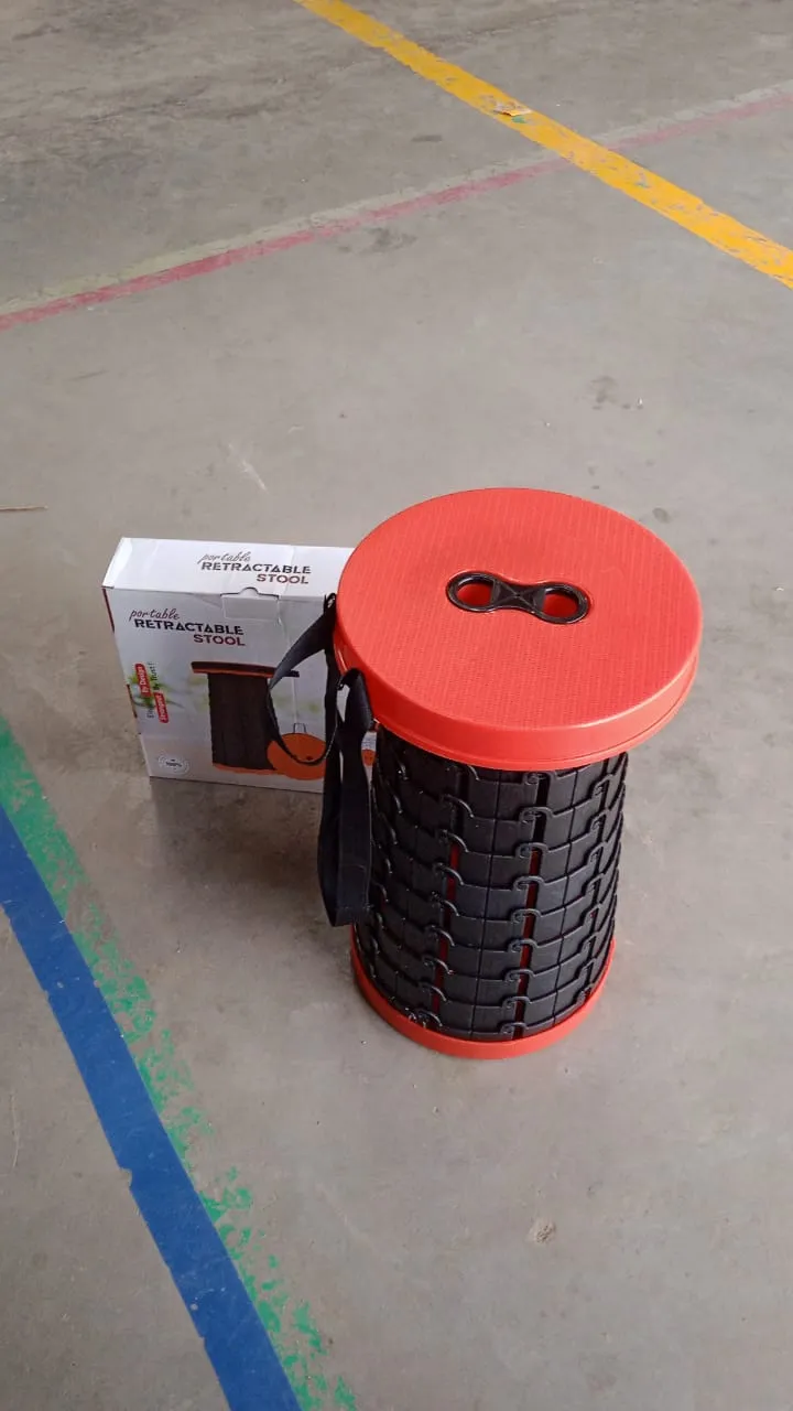 Retractable Folding Stools (1 Pc)