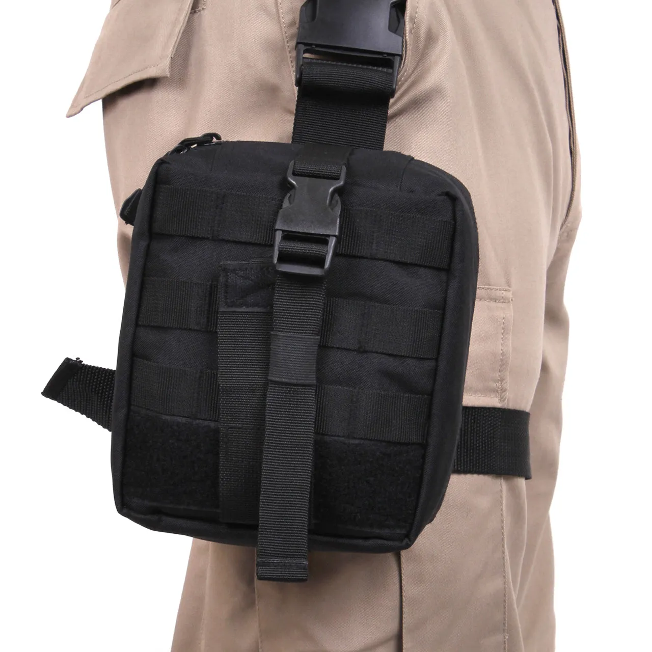 Rothco Drop Leg Medical Pouch Black or Coyote