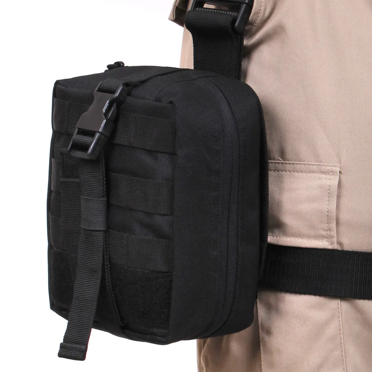 Rothco Drop Leg Medical Pouch Black or Coyote