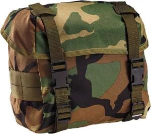Rothco Enhanced Nylon Butt Pack Waist Belt Keeper Pouch, Camo