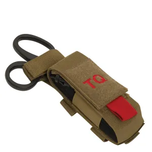 Rothco MOLLE Tactical Tourniquet and Shear Holder Pouch Coyote