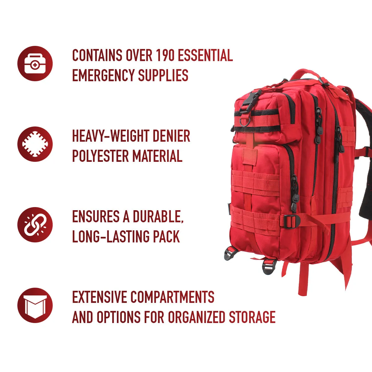 Rothco Trauma Kit Backpack