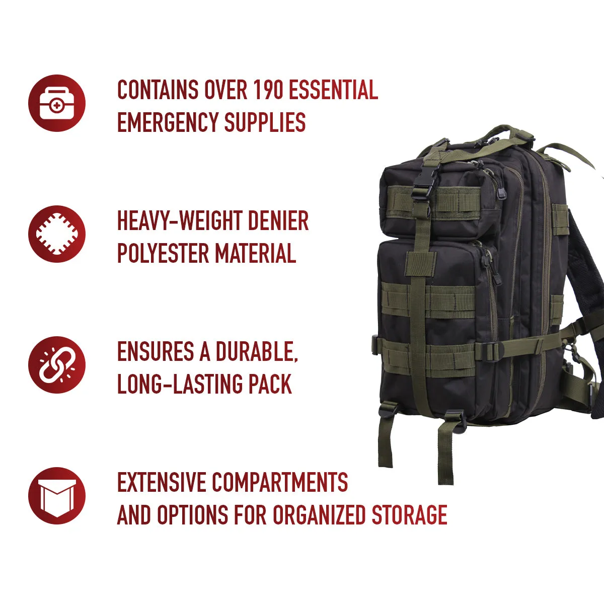Rothco Trauma Kit Backpack