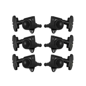 Roto-Grip Locking Rotomatics Black Chrome Set 6  3   3 W/ 3 - Step Button