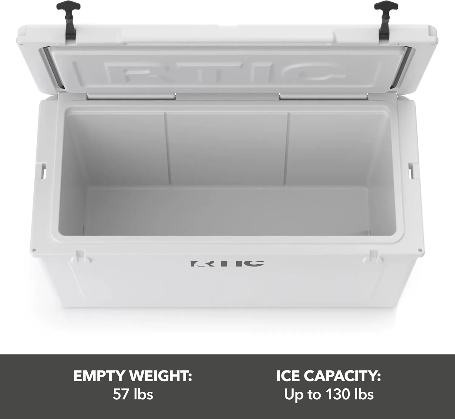 RTIC 145 QT Ultra-Tough Cooler Hard Insulated Portable Ice Chest Box for Beach, Drink, Beverage, Camping, Picnic, Fishing, Boat, Barbecue