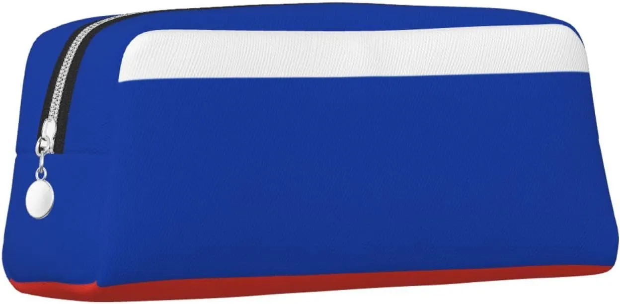 Russian flag Print Versatile Storage Pouch Makeup Bag Travel Office Small Items Organizer Bag