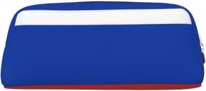 Russian flag Print Versatile Storage Pouch Makeup Bag Travel Office Small Items Organizer Bag