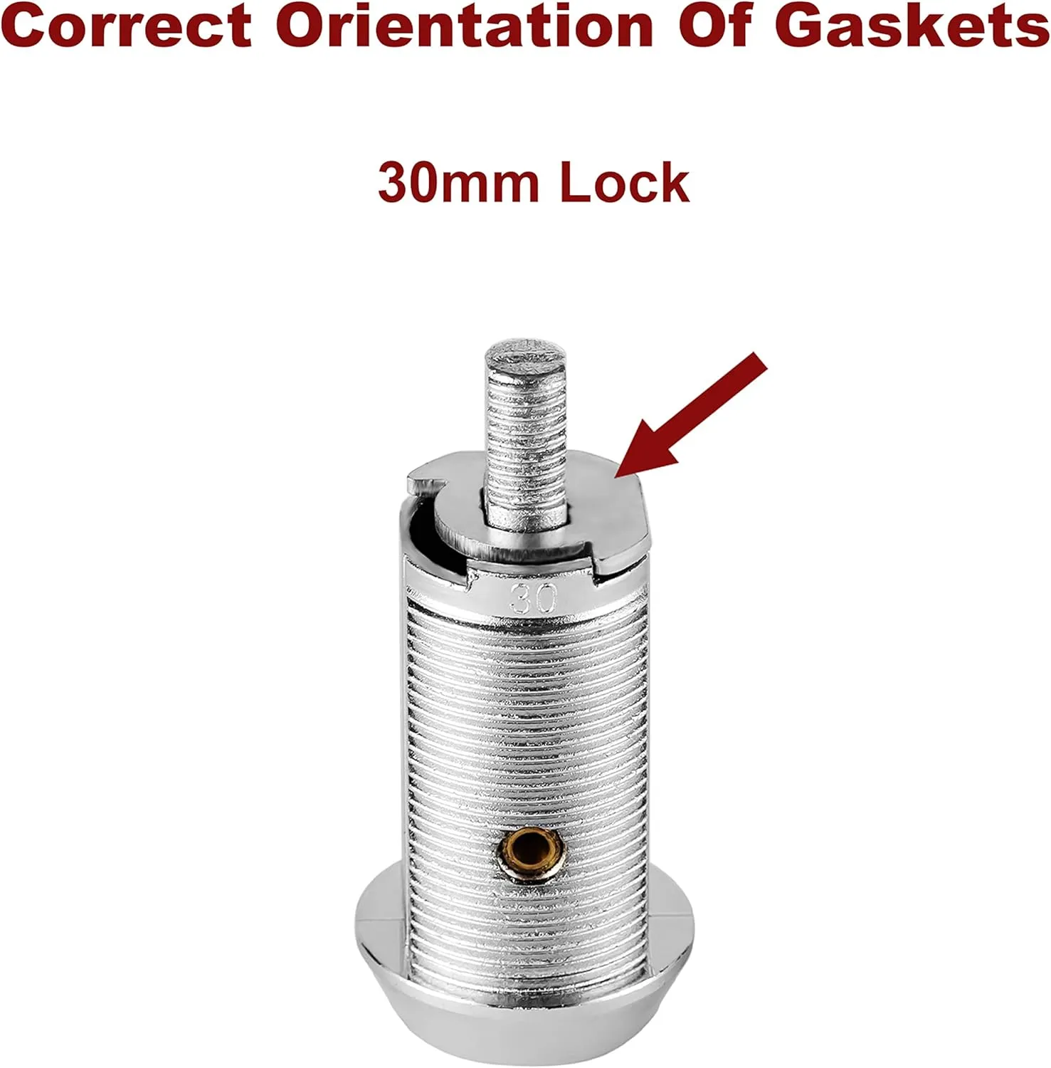 RV Locks for Storage Door 1 1/8 INCH, Camper Storage Locks for Travel Trailer Compartment Cabinet Drawer with Keys 1 1/8", Pack of 3 Locks with 6 Keyed Alike with Manual