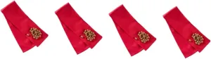 SAFIGLE 4pcs Back Massager Bag Portable Massaging Pouch Shoulder Massage Tool Low Back Massager for Parts Household
