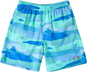 Saxx Men's Underwear - Go Coastal 2N1 Volley 7" with Built-in Pouch Support - Shorts for Men, Spring