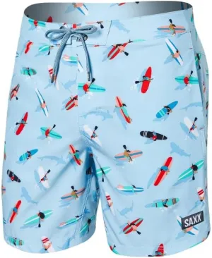 SAXX Underwear Co. Men's Betawave 2N1 Boardie 17" with Built-in Pouch Support, Fashion