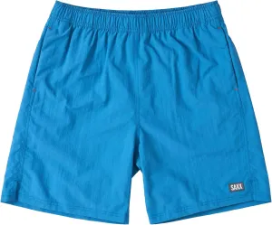 SAXX Underwear Co. Men's Go Coastal 2N1 Volley 7", Lake Blue, Large