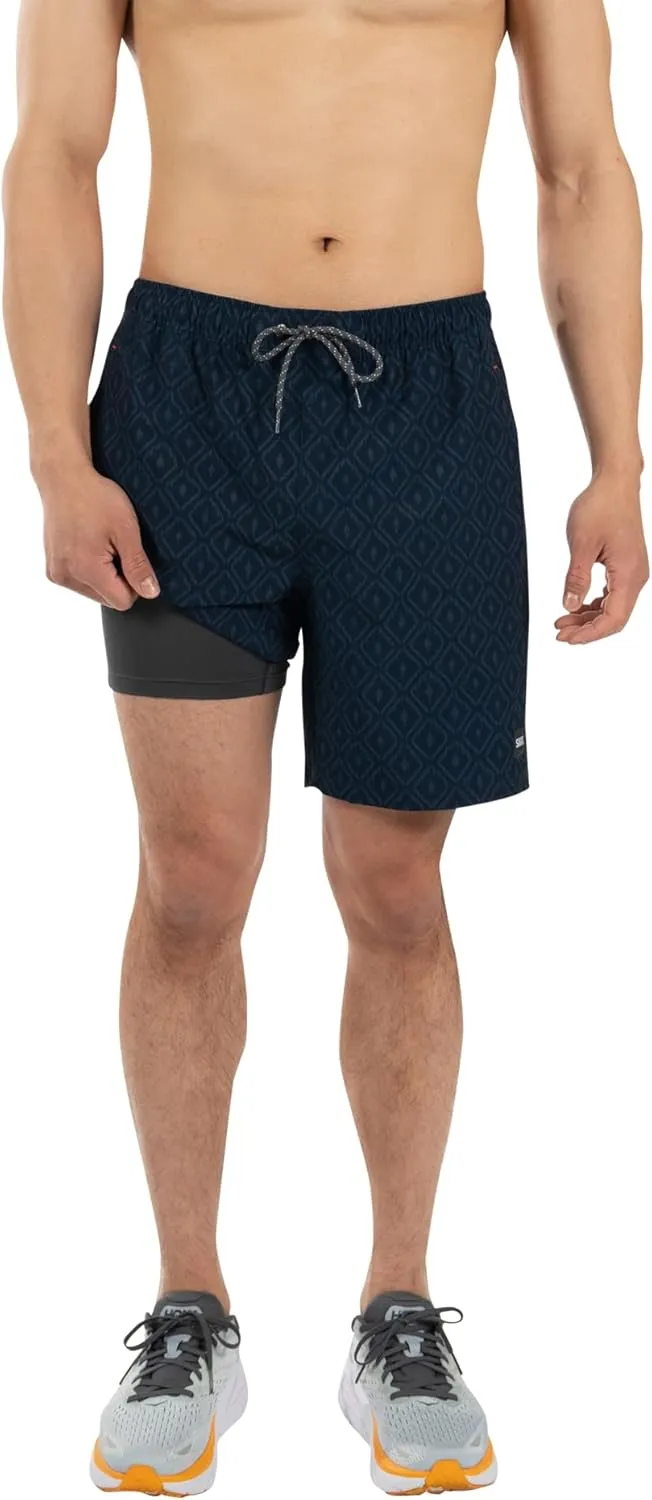 SAXX Underwear Co. Men's Multi Sport 2N1 Short with Built-in Pouch Support, Core