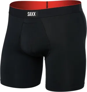 SAXX Underwear Co. Men's Underwear with Pouch Multi Sport Mesh Boxer Brief Fly